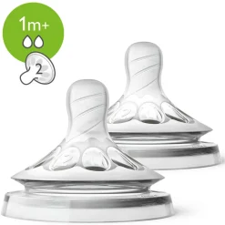 Bottles & Teats*Phillips Avent Avent Natural Teats - 2 pack