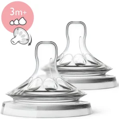 Bottles & Teats*Phillips Avent Avent Natural Teats - 2 pack