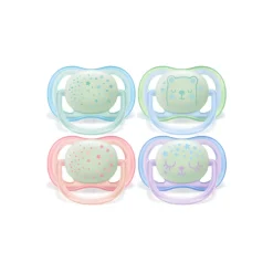 Dummies & Accessories*Phillips Avent Avent Ultra Air Night Soothers 2pk