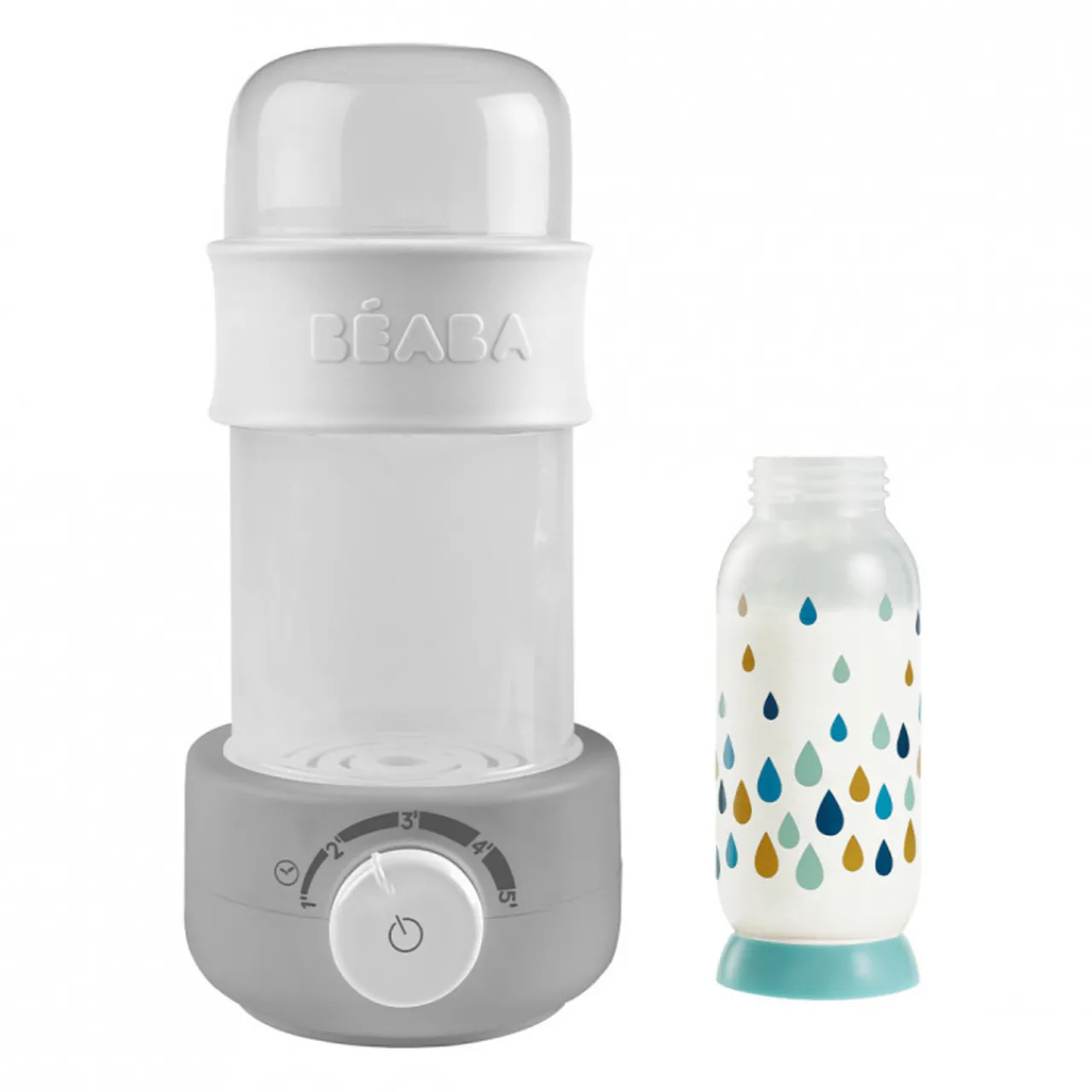 Warmers*Béaba Baby Milk Second Bottle Warmer Grey