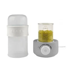 Warmers*Béaba Baby Milk Second Bottle Warmer Grey