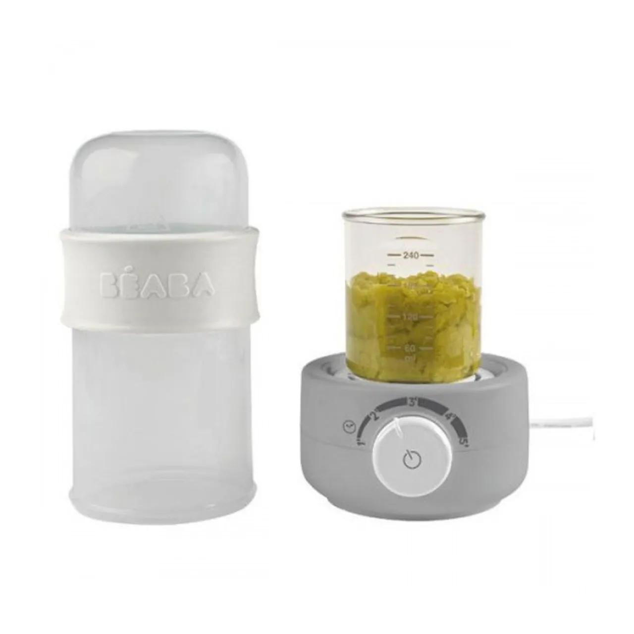Warmers*Béaba Baby Milk Second Bottle Warmer Grey