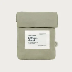 Bassinet & Co-Sleeper Bedding*Babu Basics Organic Cotton Bassinet Fitted Sheet - 40 x 80cm