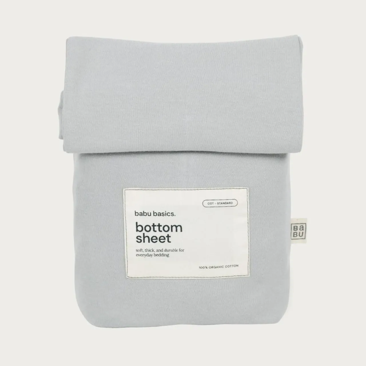 Cot Sheets*Babu Basics Organic Cotton Cot Fitted Sheet - 70 x 135cm