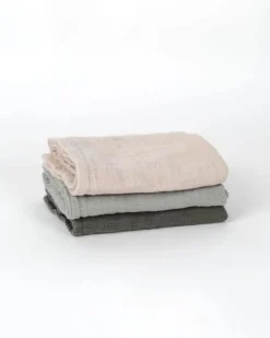 Towels & Facecloths*Babu Muslin Face Cloth Set 3pk
