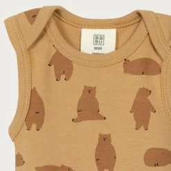 Bodysuits & Singlets*Babu Organic Cotton Singlet Bodysuit