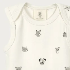 Bodysuits & Singlets*Babu Organic Cotton Singlet Bodysuit