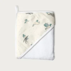 Towels & Facecloths*Babu Organic Terry Hooded Baby Towel