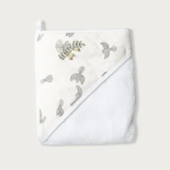 Towels & Facecloths*Babu Organic Terry Hooded Baby Towel