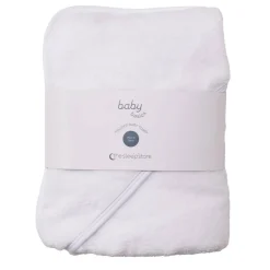 Towels & Facecloths*The Sleep Store Baby Basics Baby Hooded Towel White