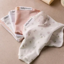 Towels & Facecloths*The Sleep Store Baby Basics Jersey Face Cloths 6 pack