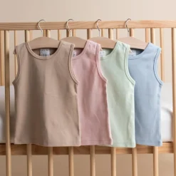 Bodysuits & Singlets*The Sleep Store Baby Basics Organic Cotton Toddler Singlet