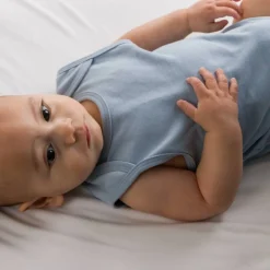 Bodysuits & Singlets*The Sleep Store Baby Basics Organic Cotton Singletsuit