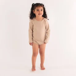 Bodysuits & Singlets*The Sleep Store Baby Basics Organic Cotton Long-Sleeve Bodysuit