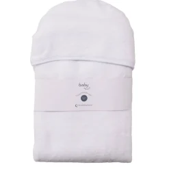 Towels & Facecloths*The Sleep Store Baby Basics Toddler Hooded Towel White