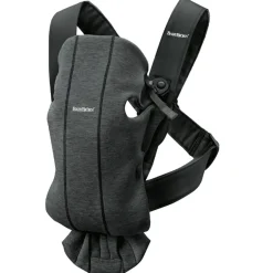 Buckle Carriers*Baby Bjorn Baby Carrier Mini - 3D Jersey Dark Grey