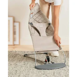 Bouncers & Baby Swings*Baby Bjorn Bliss Cover - Cotton Petal Quilt