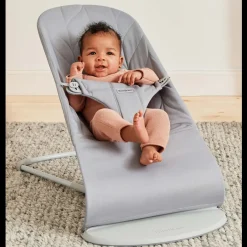 Bouncers & Baby Swings*Baby Bjorn Bouncer Bliss - Woven Petal Quilt