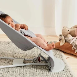 Bouncers & Baby Swings*Baby Bjorn Bouncer Bliss - Woven Petal Quilt