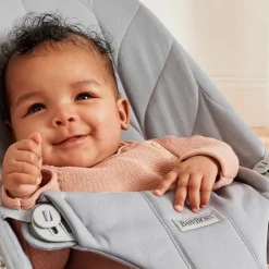 Bouncers & Baby Swings*Baby Bjorn Bouncer Bliss - Woven Petal Quilt