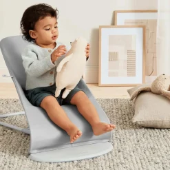 Bouncers & Baby Swings*Baby Bjorn Bouncer Bliss - Woven Petal Quilt