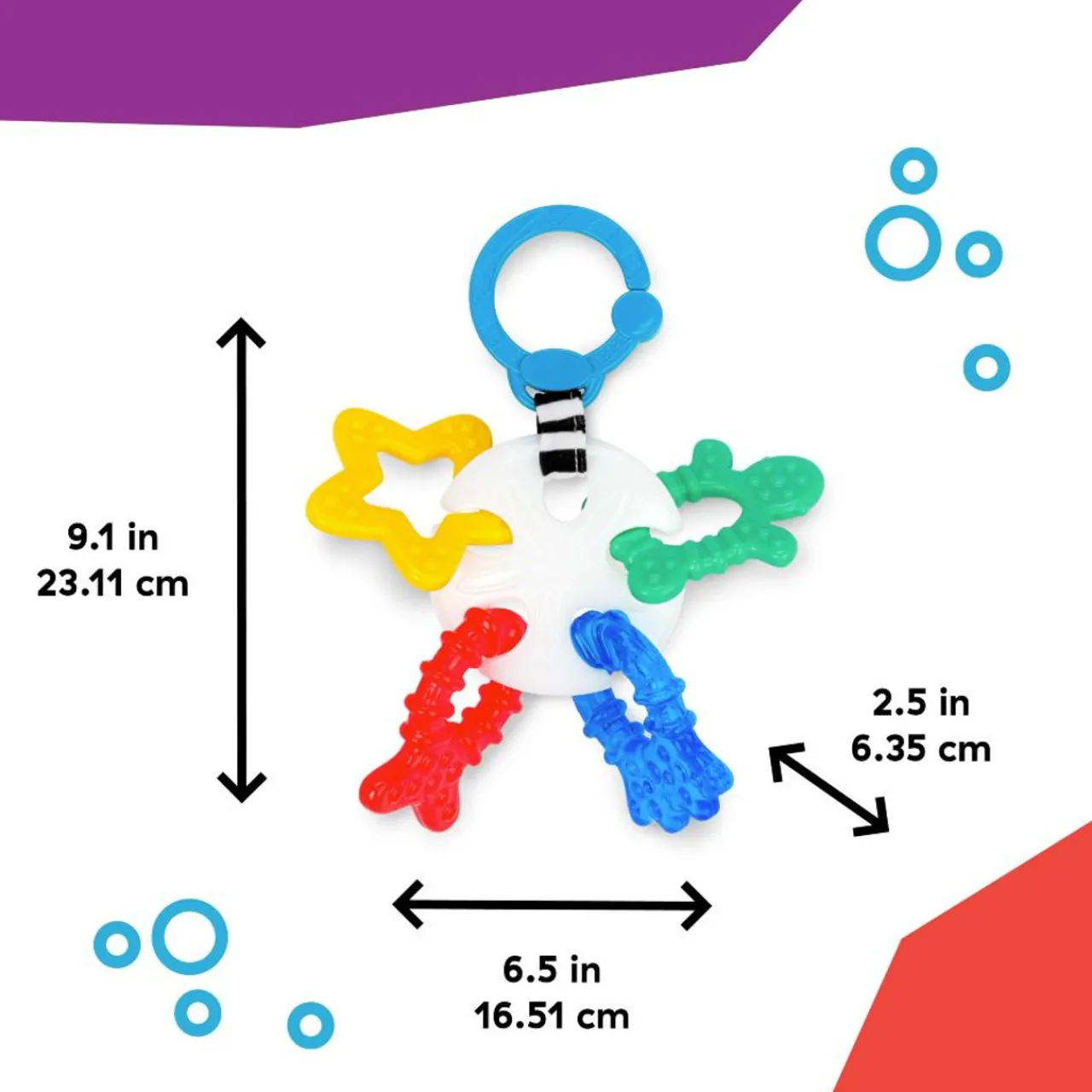 Teeth & Teethers*Baby Einstein Ocean Explorers Sea of Sensory Teether Toy