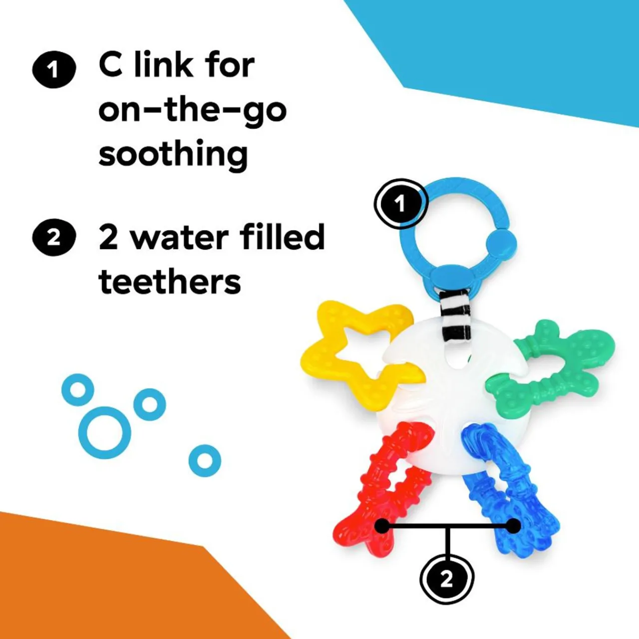 Teeth & Teethers*Baby Einstein Ocean Explorers Sea of Sensory Teether Toy