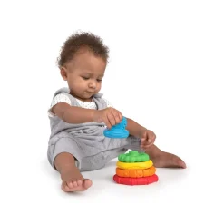 Teeth & Teethers*Baby Einstein Stack & Teethe Multi-Textured Teether Toy