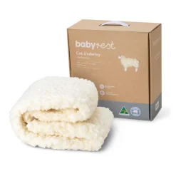 Mattress Protectors & Underlays*BabyRest Lambswool Underlay - Portacot
