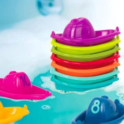 Bath Toys*Battat Stacking Boats