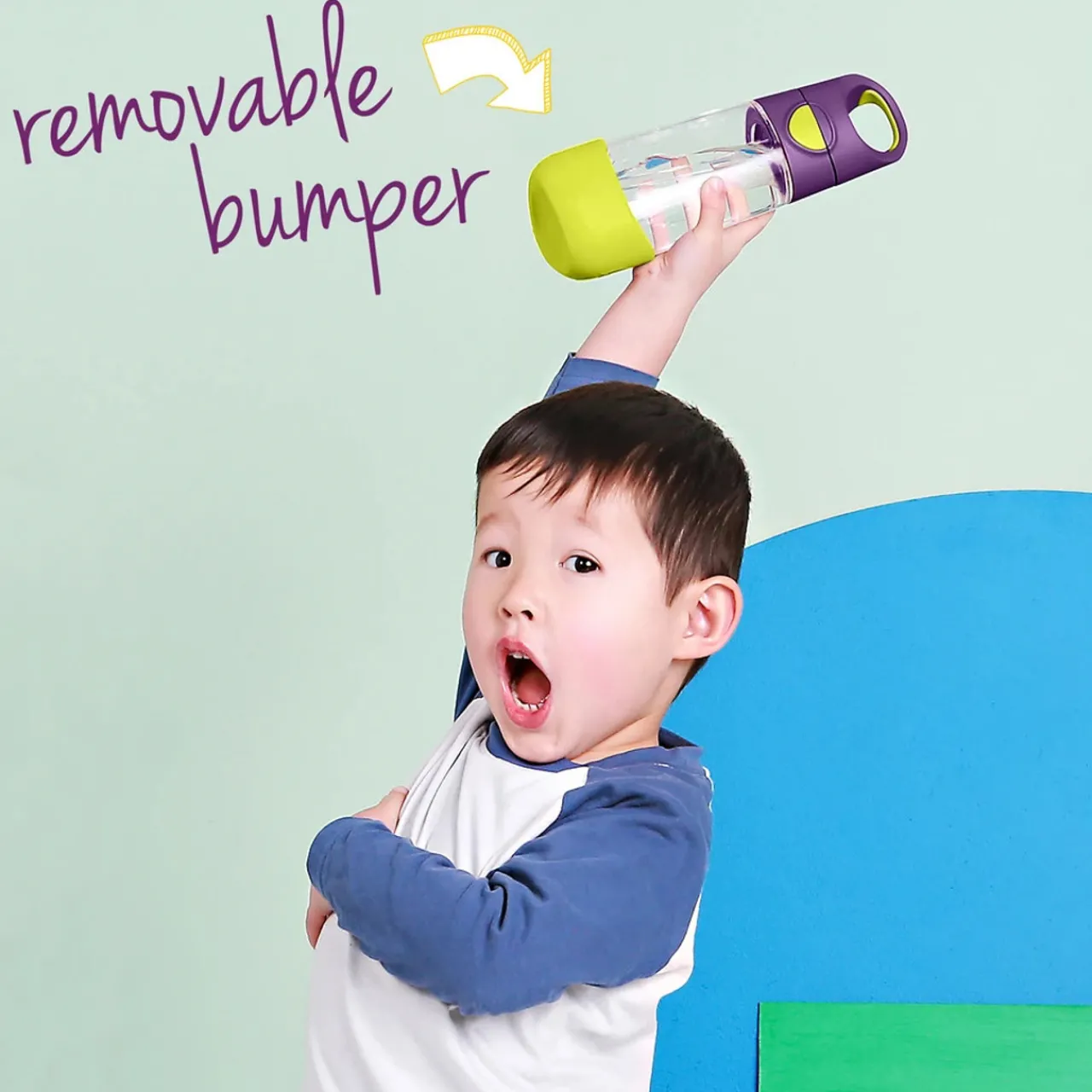 Drink Bottles & Travel Cups|Drink Bottles*B.box Clear Tritan Drink Bottle 450ml