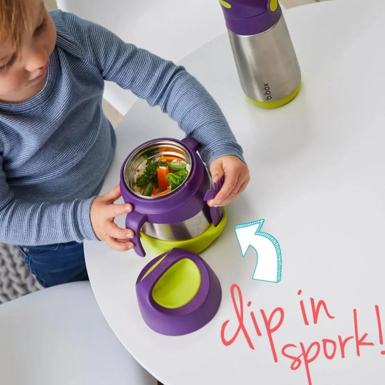 Lunchboxes, Snackboxes & Snack Bags*B.box Insulated Food Jar