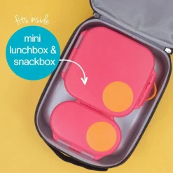 Insulated Bags, Totes & Ice Packs|Lunch Boxes, Snack Boxes & Insulated Bags*B.box Insulated Lunch Bag with Drink Holder Bunny Hop