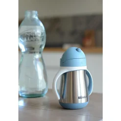 Drink Bottles & Travel Cups|Sippy & Starter Cups*Béaba Beaba Stainless Steel Straw Cup 250ml