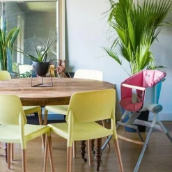 High Chairs & Booster Seats|Starting Solids*Béaba Beaba Up & Down Highchair White