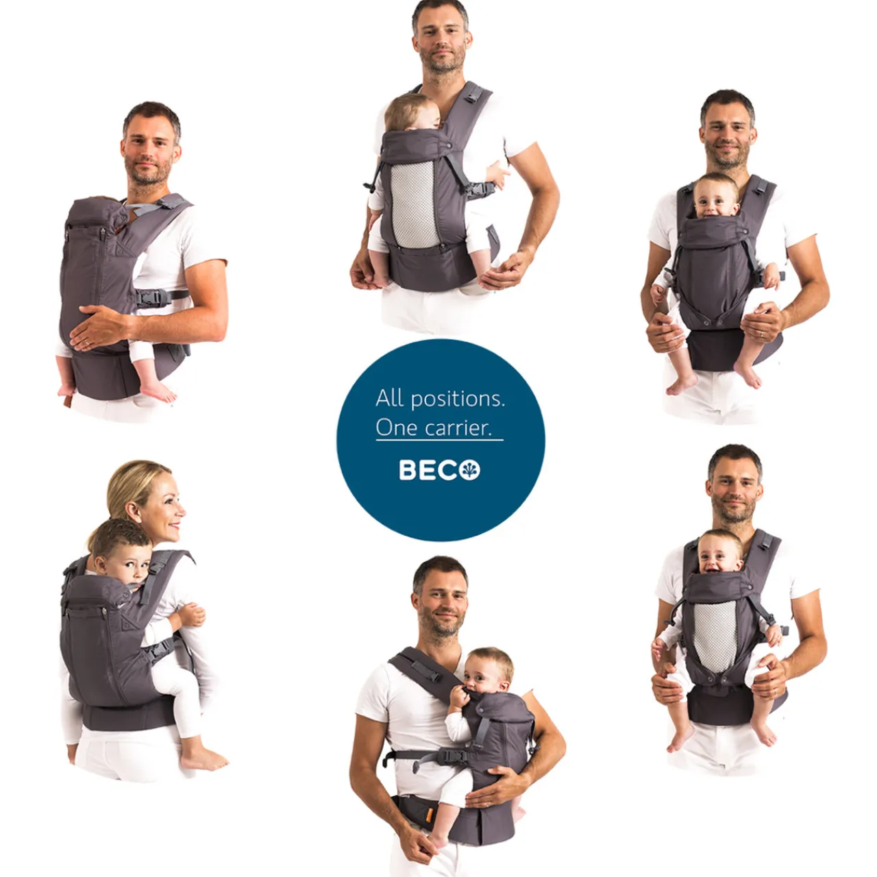 Buckle Carriers*Beco 8 Baby Carrier