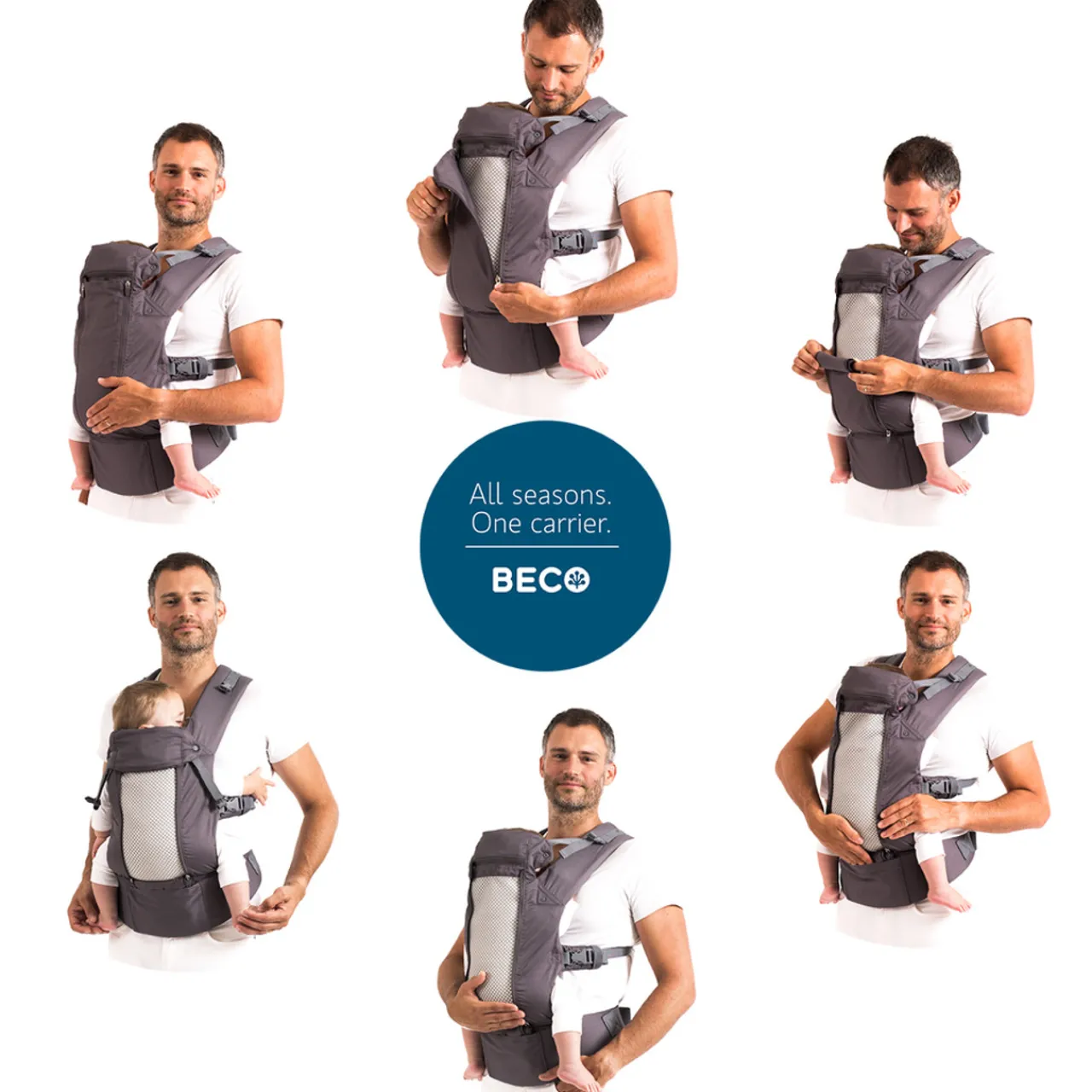 Buckle Carriers*Beco 8 Baby Carrier