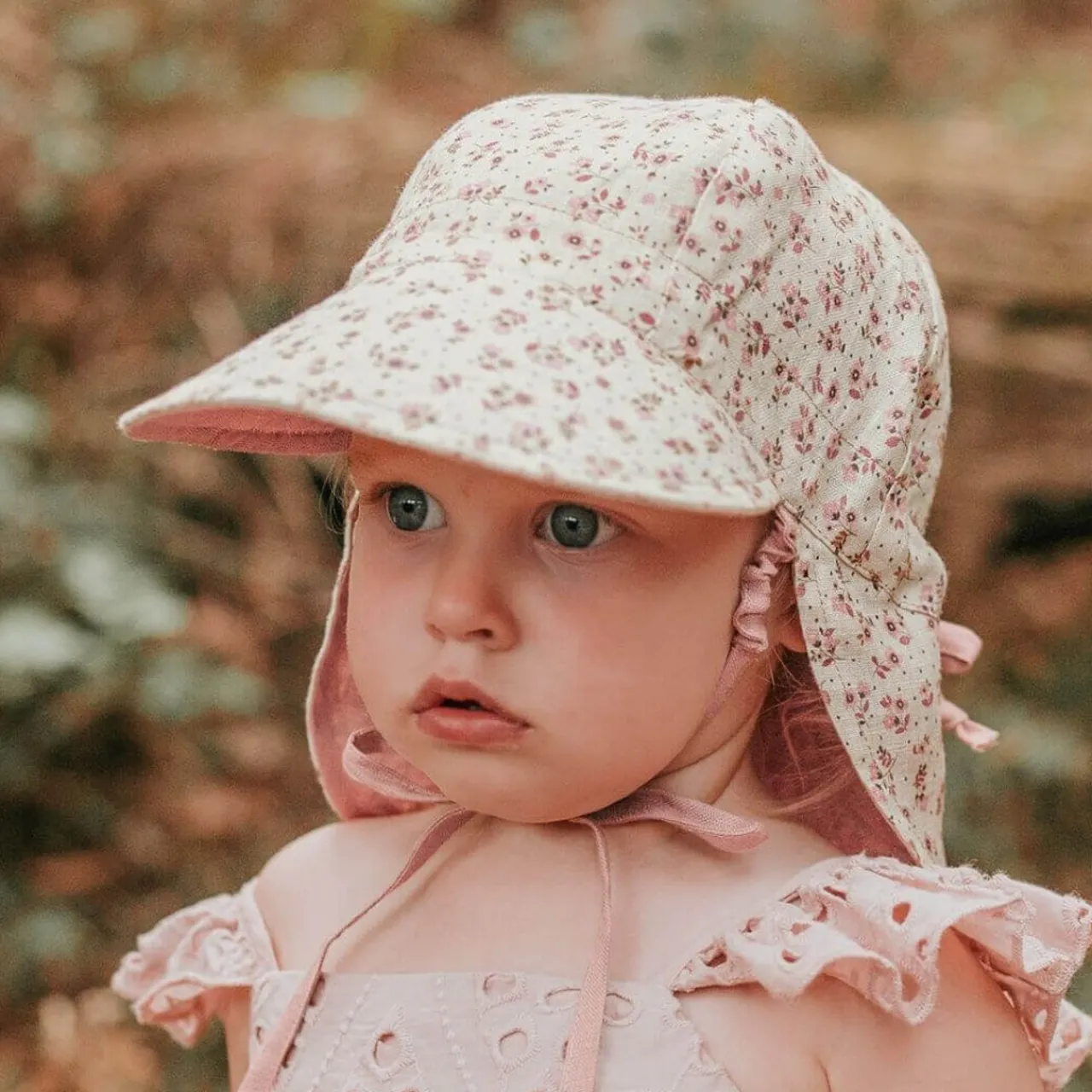 Family Outdoor Essentials|Sun & Swim*Bedhead Hats - 'Lounger' Baby Reversible Legionnaire Hat