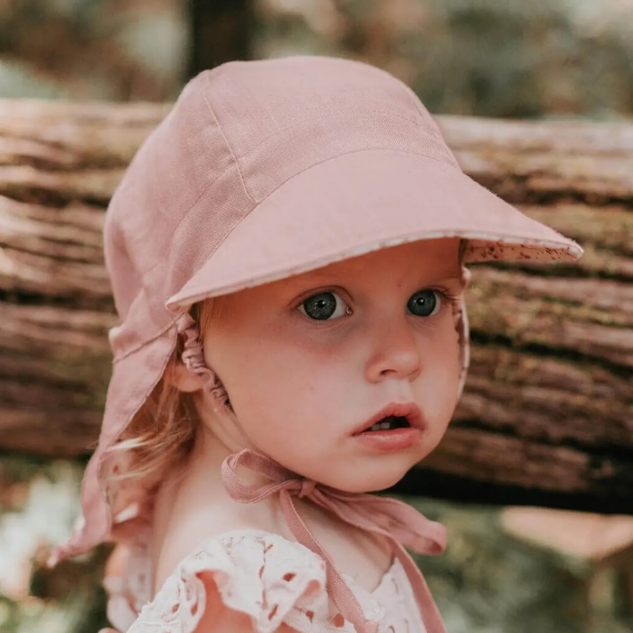 Family Outdoor Essentials|Sun & Swim*Bedhead Hats - 'Lounger' Baby Reversible Legionnaire Hat