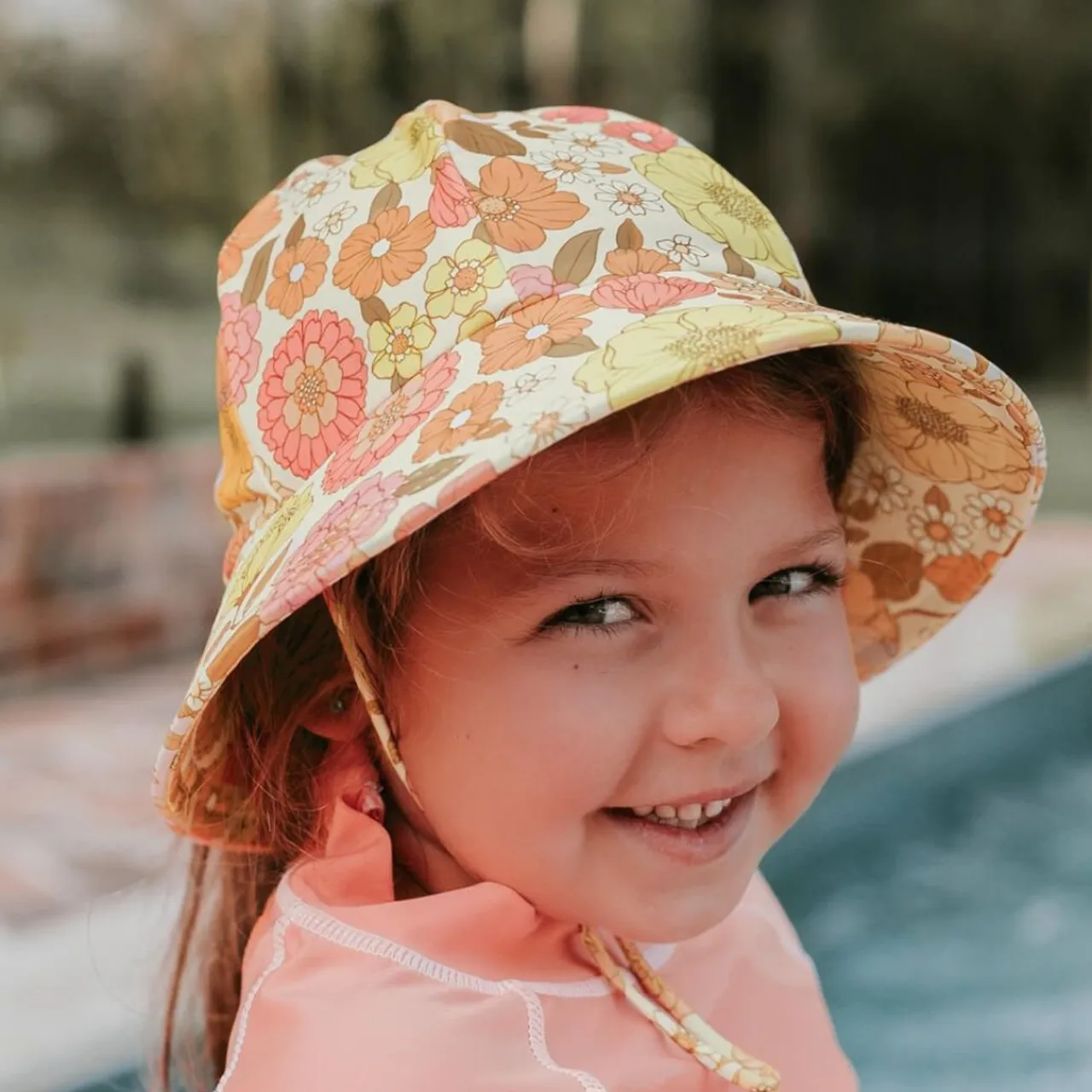 Sun & Swim*Bedhead Hats Ponytail Swim Bucket Beach Hat - 2024 Season Tallulah