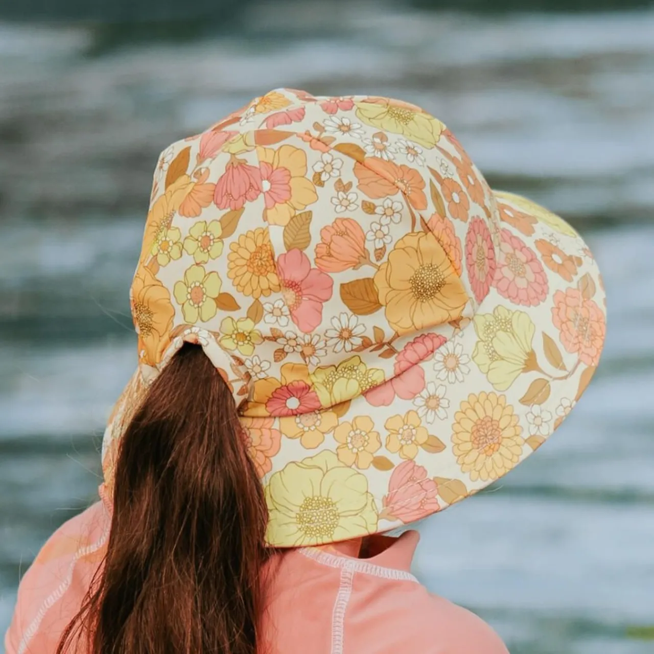 Sun & Swim*Bedhead Hats Ponytail Swim Bucket Beach Hat - 2024 Season Tallulah