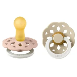 Dummies & Accessories*Bibs Boheme Night Glow Latex Pacifier 2pk