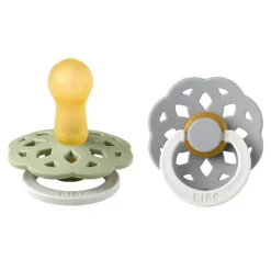 Dummies & Accessories*Bibs Boheme Night Glow Latex Pacifier 2pk