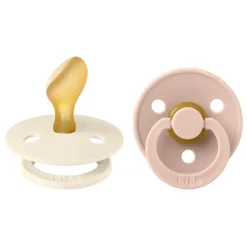 Dummies & Accessories*Bibs Colour Anatomical Latex Pacifier 2pk