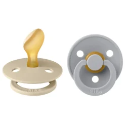 Dummies & Accessories*Bibs Colour Anatomical Latex Pacifier 2pk