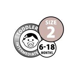 Dummies & Accessories*Bibs Colour Pacifier - 2 pack