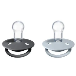 Dummies & Accessories*Bibs De Lux Silicone Colour Mix 2pk - One Size