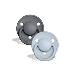 Dummies & Accessories*Bibs De Lux Silicone Colour Mix 2pk - One Size