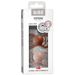 Dummies & Accessories*Bibs Supreme Latex Colour Mix 2pk
