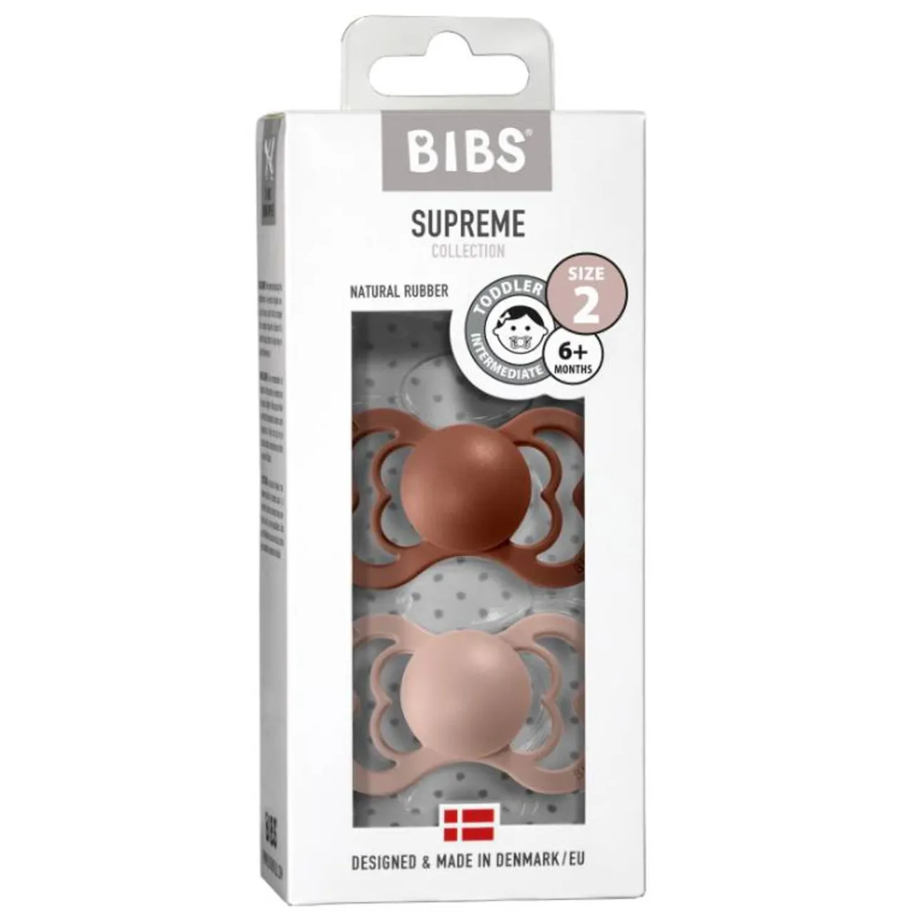 Dummies & Accessories*Bibs Supreme Latex Colour Mix 2pk